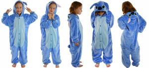 Stitch Kigurumi Onesie na guziki