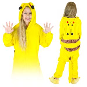 Pikachu Onesie na guziki
