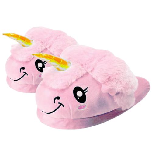 Kapcie Kigurumi - Różowy jednorożec