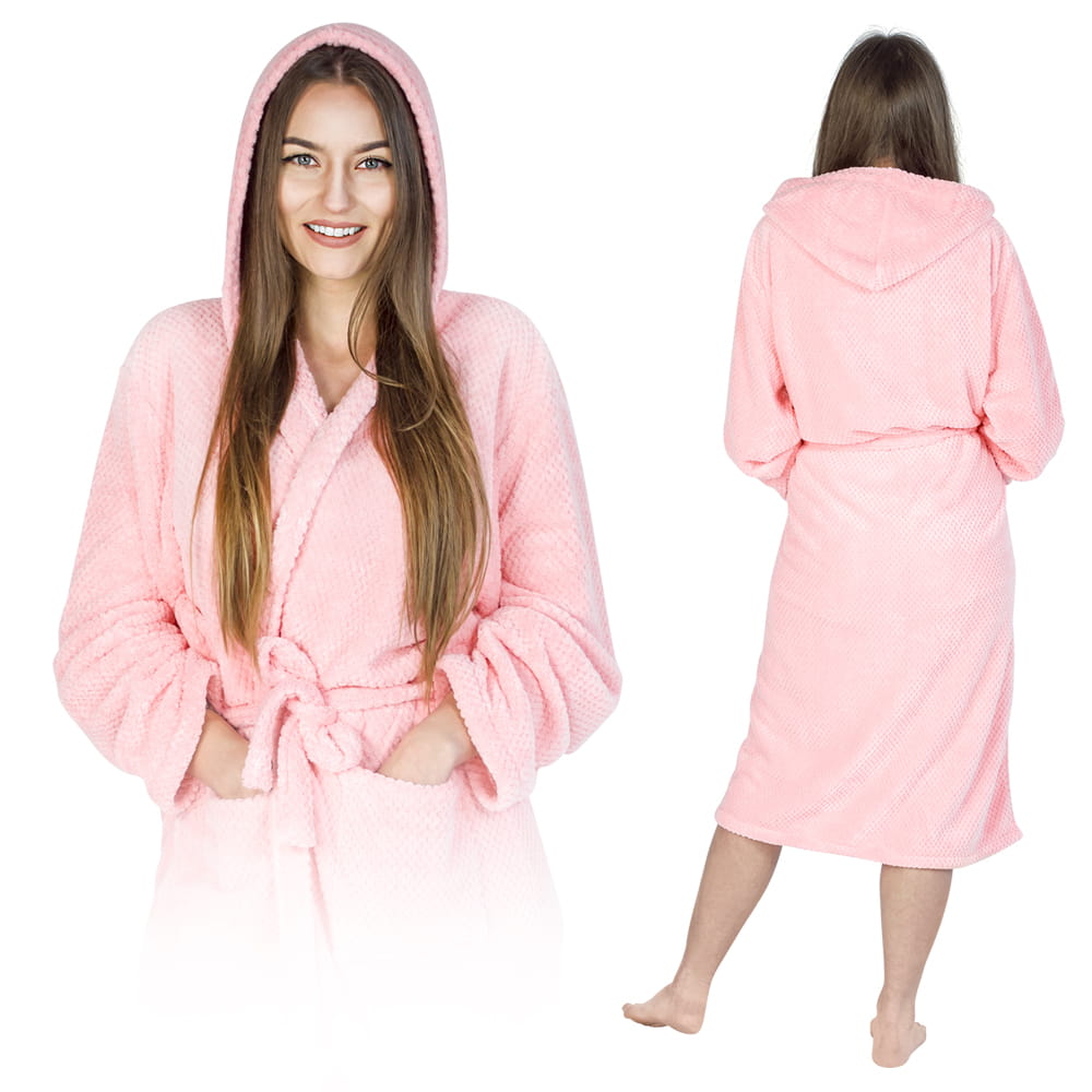 Szlafrok damski - pink M 1.jpg